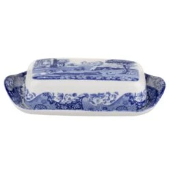 Spode Blue Italian Botervloot