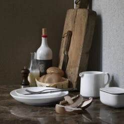 Royal Copenhagen White Fluted Modern Bord -Serax Winkel 38047 01 03 20698166bf