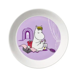 Arabia Snork Maiden Moomin Bord Paars