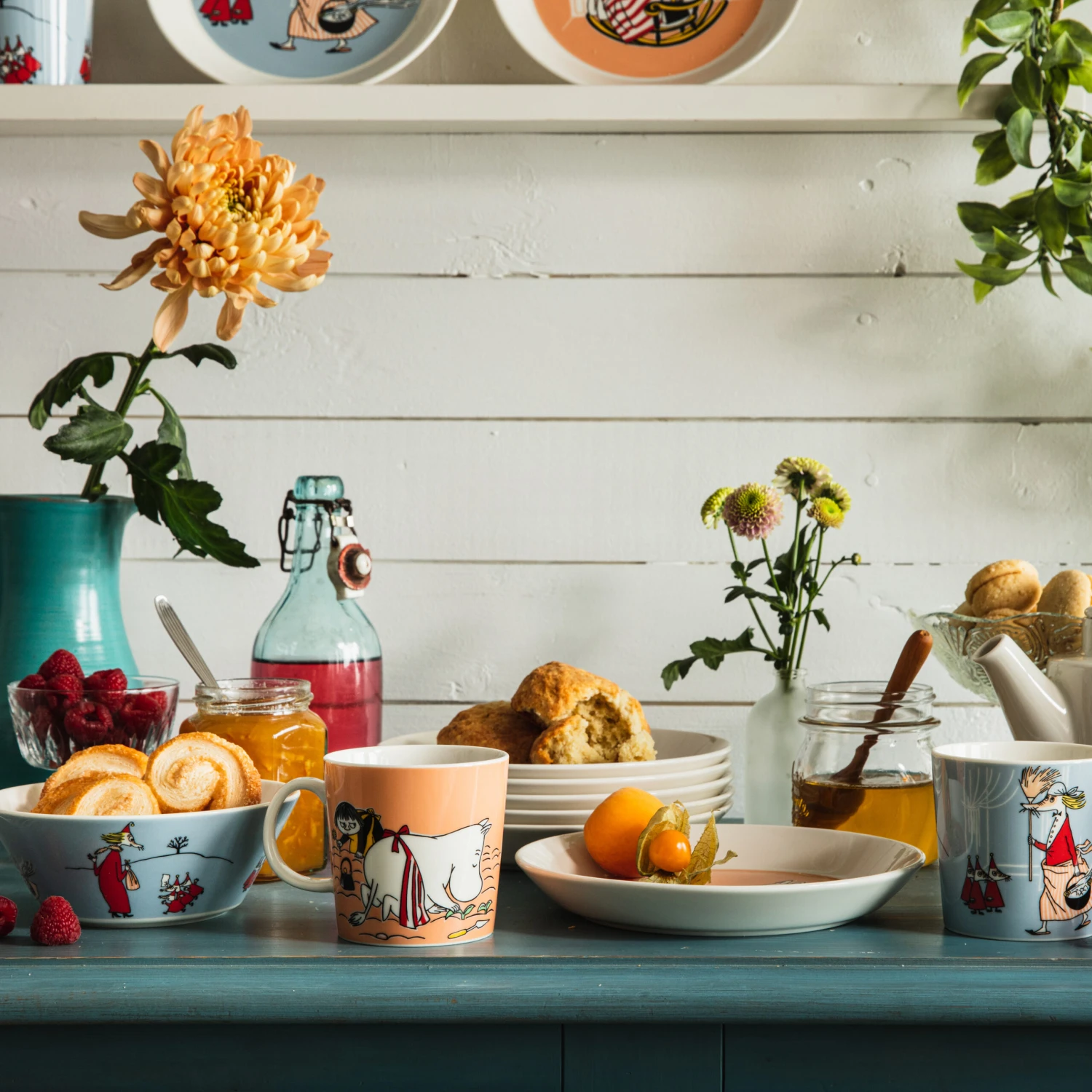 Arabia Moominmama Moomin Bord 5 Arabia Moominmama Moomin Bord - Afbeelding 3