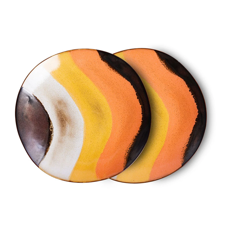 70's Bord 22 Cm 2-pack 3 70's Bord 22 Cm 2-pack