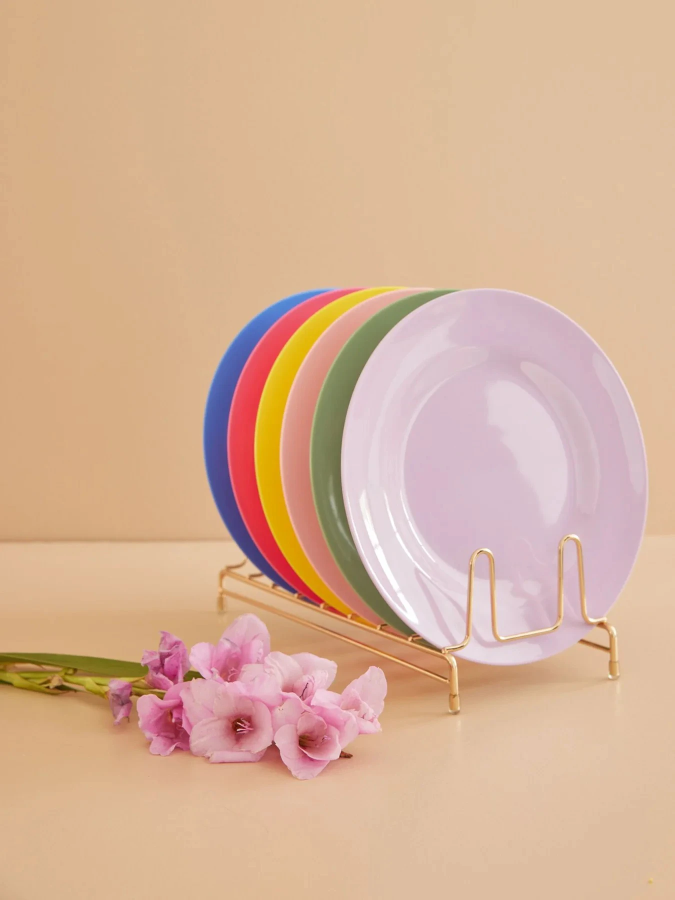 Rice Melaminebord Ø26 Cm 6-delig 10 Rice Melaminebord Ø26 Cm 6-delig - Afbeelding 8