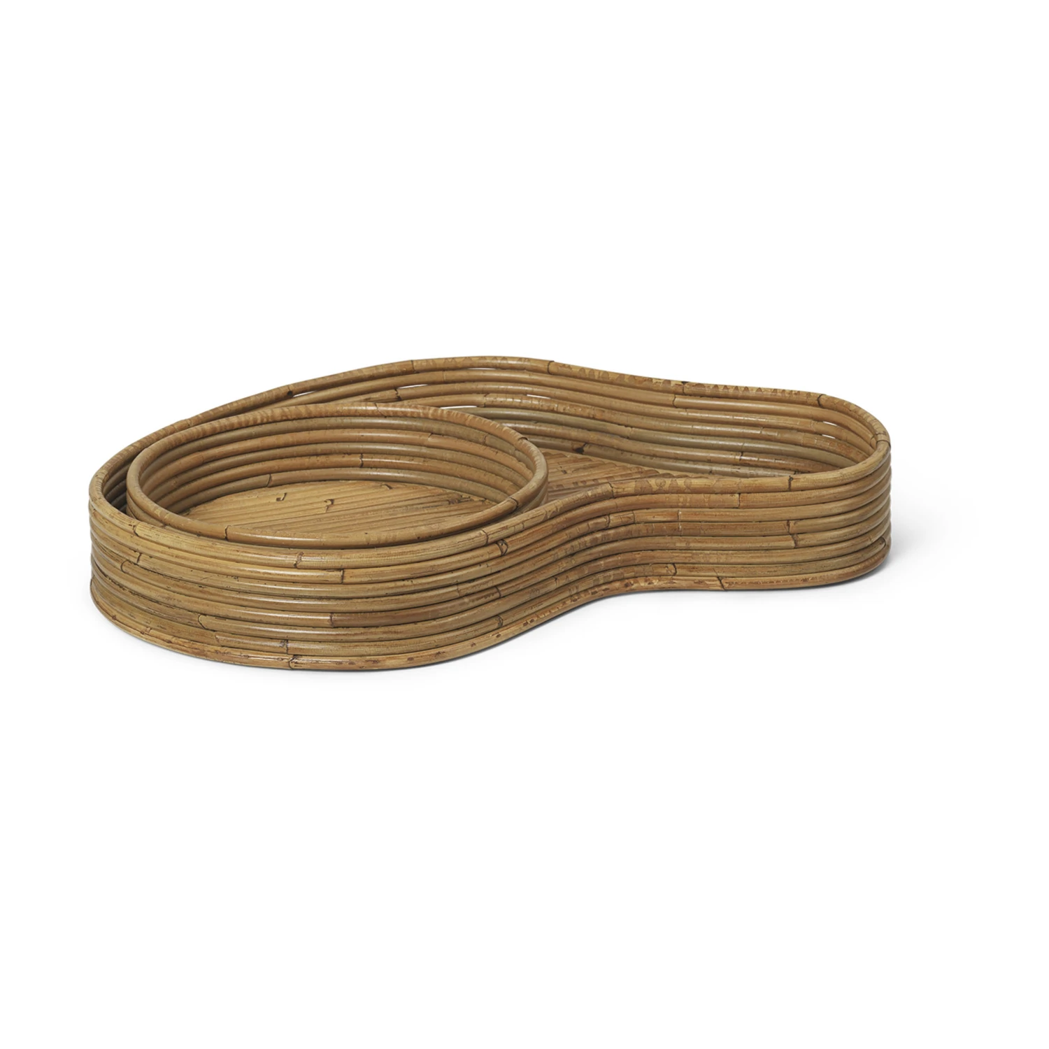 Ferm LIVING Isola Dienbladen 2-delig 4 Ferm LIVING Isola Dienbladen 2-delig - Afbeelding 2